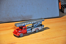 Wiking 1:87: alte Magirus Feuerwehr Drehleiter, Aufbau wohl IMU