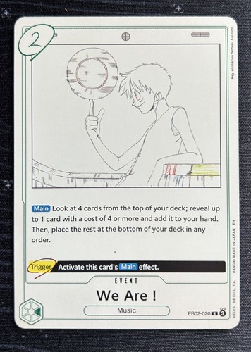One piece tcg - one, nm