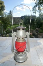 Alte BAT Nr. 158 Petroleumlampe, Sturmlaterne, Leuchte GDR, Fledermaus