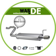 Auspuff Audi 80 1991-1996 1.6-2.0 Endschalldämpfer Komplette Auspuffanlage