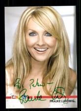 Frauke Ludowig RTL Autogrammkarte Original Signiert # BC 219440