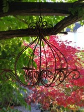 Edelrost Kronleuchter für