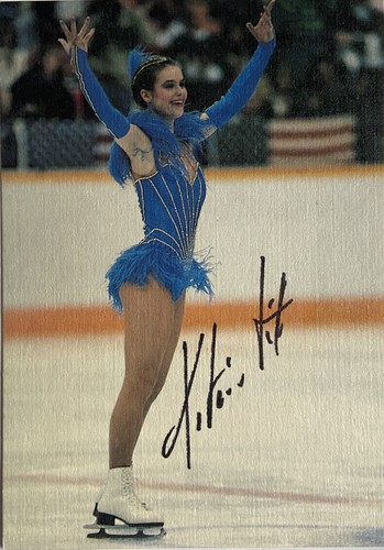 Kati witt signiert olympia - signiert,