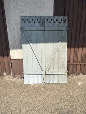 Alte fensterläden paravent - alte,