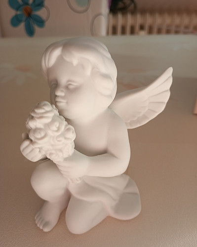 Rosenthal engel mit blumen - rosenthal,