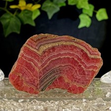 Rhodochrosit Anschliff Scheibe