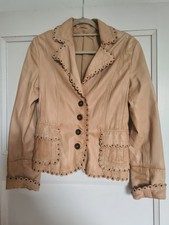 Lederjacke Damen Gr. 40