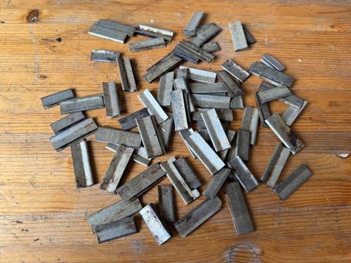 75x alte formklammern - ca.,