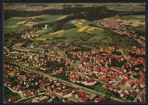 Ansichtskarte wasseralfingen - ansichtskarte,