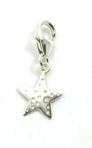 Charm seestern silber - charm,
