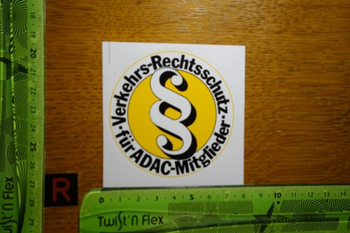 Alter aufkleber automobilclub - aufkleber,