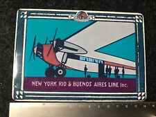 Blechschild Flugzeug 1990 Sonnenbrillen Werbung Reklame Serious Fun Augsburg 