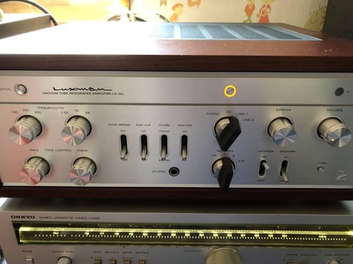 Luxman 32u vacuum tube - luxman, lx-32u