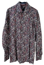 Paisley Herren Hemd Langarm