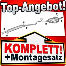 Auspuff für OPEL ASTRA G 1.6 Kombi Caravan 2003-2004 Auspuffanlage