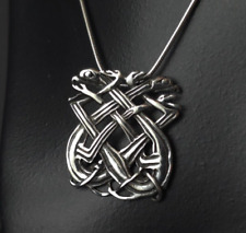 Anhänger Silber 925 keltisch Knoten Adler durchbrochen - auffallend schön