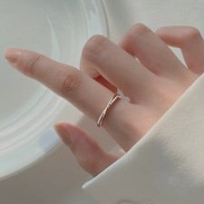 Damen Ring Silber 925 Kreuz