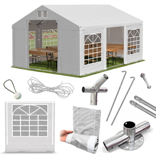 Partyzelt 4x6 bierzelt - partyzelt,
