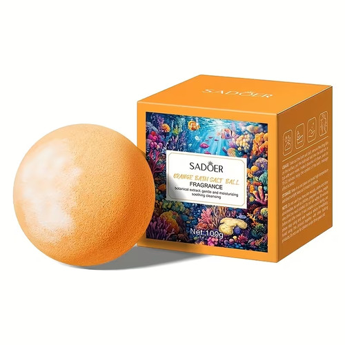 Sadoer badekugel orange - badekugel,