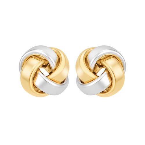 Ohrringe knoten gelbgold 585 - -,