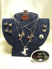 Goebel AUSWAHL Kette Ring Ohrringe Schmuck    Katze Rosina Wachtmeister NEU