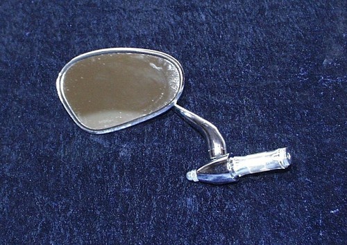 Rückspiegel oval v2a 22mm - oval,