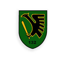 Aufkleber/Sticker PzGrenBtl 132 Panzergrenadierbataillon Militär BW 5x7cm A2594