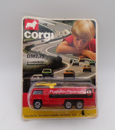Corgi 119 chubb - chubb, feuerwehrauto
