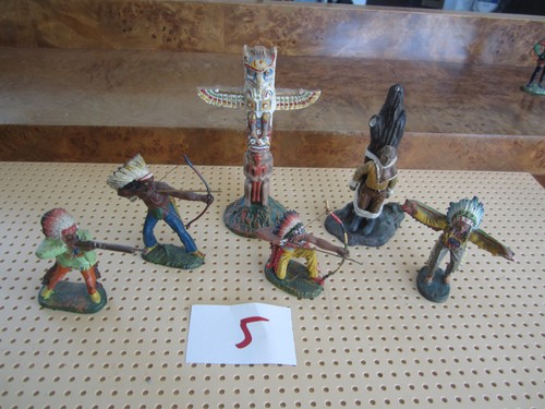Wildwest massefiguren indianer - wildwest,