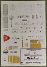 Modellbaubogen Norderholm / Original-Druck / 1025 Jade Verlag