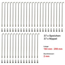 37 Speichen 184 - 298 mm