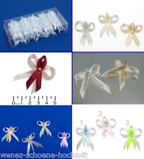 200 Ansteckern Satinschleifen