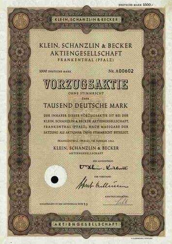 Klein schanzlin becker 1961 - klein,