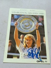 Karte Steffi Graf (Tennis) mit