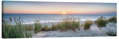 Leinwandbild sonnenuntergang - leinwandbild,