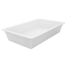 Gastronormbehälter Melamin weiß  GN1/1 x 100mm 13 Liter