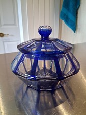 Bleikristall deckel vintage - bleikristall,