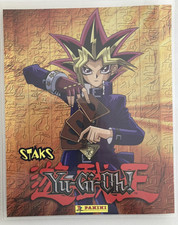 Panini Yu-Gi-Oh! Staks, komplett, mit Spielbrett, Tasche und Abstreichlisten