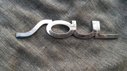 Kia soul heckklappen emblem - kia,