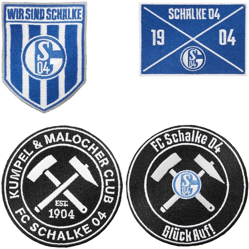 Aufnäher schalke glück - fc,