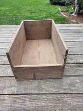 alte Holzkiste, Aufbewahrung