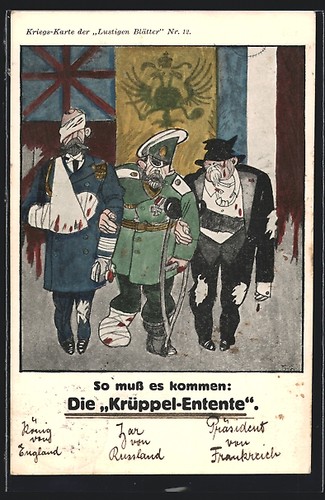 Künstler walter trier - künstler-ak,