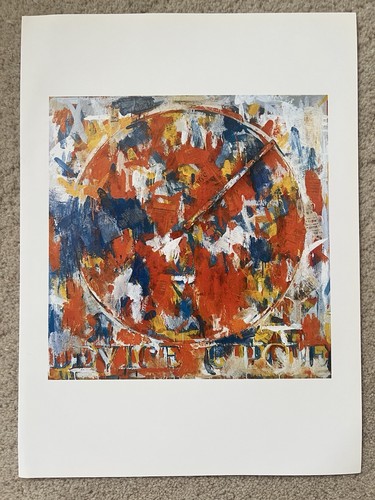 Jasper johns pop art print - johns,