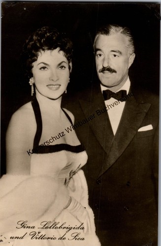 Postkarte gina lollobrigida - gina,