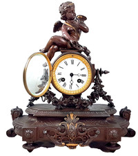 ANTIKE Französische Kaminuhr