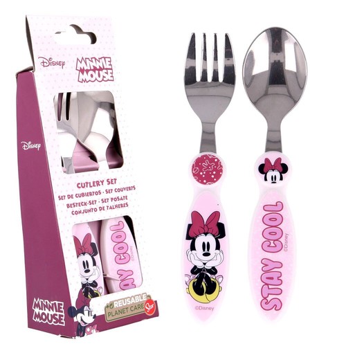 Besteck set mouse minnie - besteck-set,