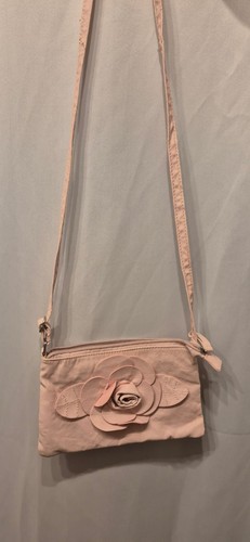 Rosa handtasche mit blume - mit,