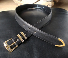 Gräfin v. Lehndorff Gürtel Herren wenig getragen Gr. 75 bicolorLedergürtel