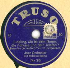 JAZZ-ORCHESTER & REFRAIN