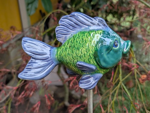 Fisch keramik rosenkugel - fisch,